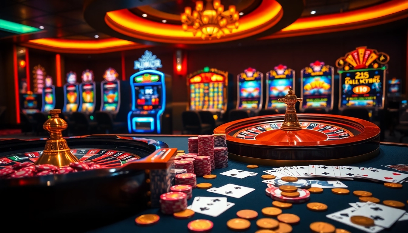 Experience excitement at the best crypto casino with vibrant gaming tables and slots.