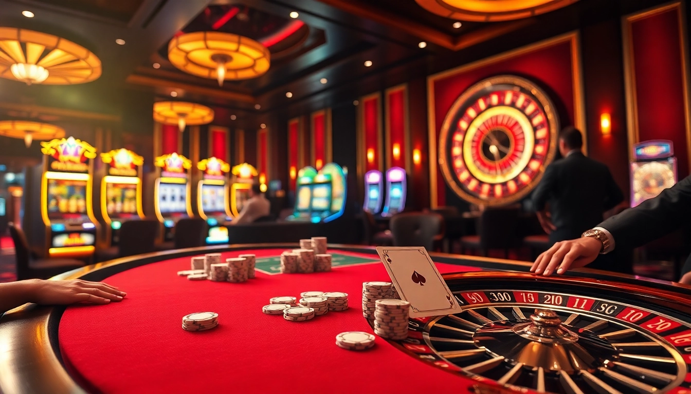 Experience the thrill of winning at Link New88 casino tables with vibrant games and exciting bets.