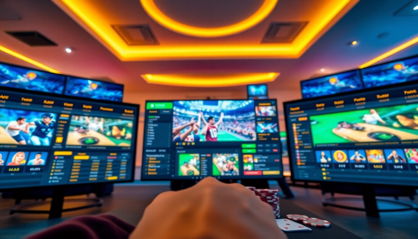 Exciting online betting experience with Ga888 casino interface showcasing vibrant gaming options.