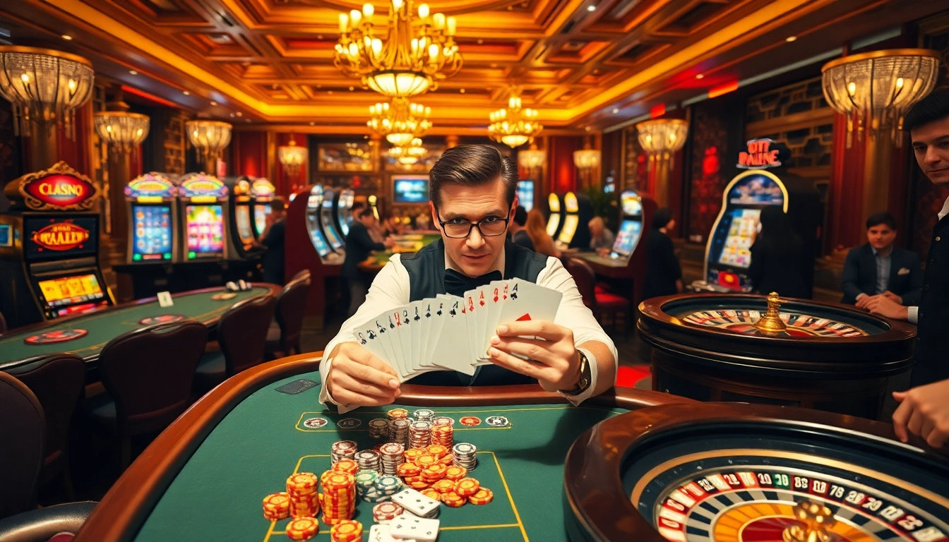 Experience the thrill of casinos en ligne fiable with vibrant tables and exciting games.